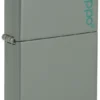 Logo Zippo Classic couleur sauge Logo Zippo Classic couleur sauge