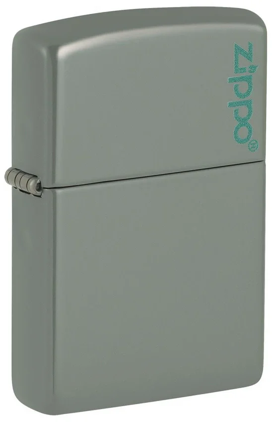 Logo Zippo Classic couleur sauge Logo Zippo Classic couleur sauge