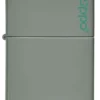 Logo Zippo Classic couleur sauge Logo Zippo Classic couleur sauge