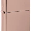 Logo Zippo Classic en or rose hautement poli