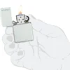Logo Zippo « Classic Glacier »