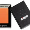 Logo Zippo Classic orange mat