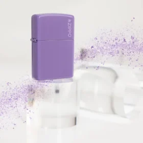 Logo Zippo Classic « Smoky Lavender »