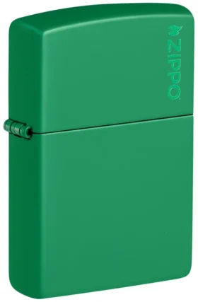 Logo Zippo Classic vert gazon mat