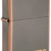 Logo Zippo en bronze rustique Logo Zippo en bronze rustique