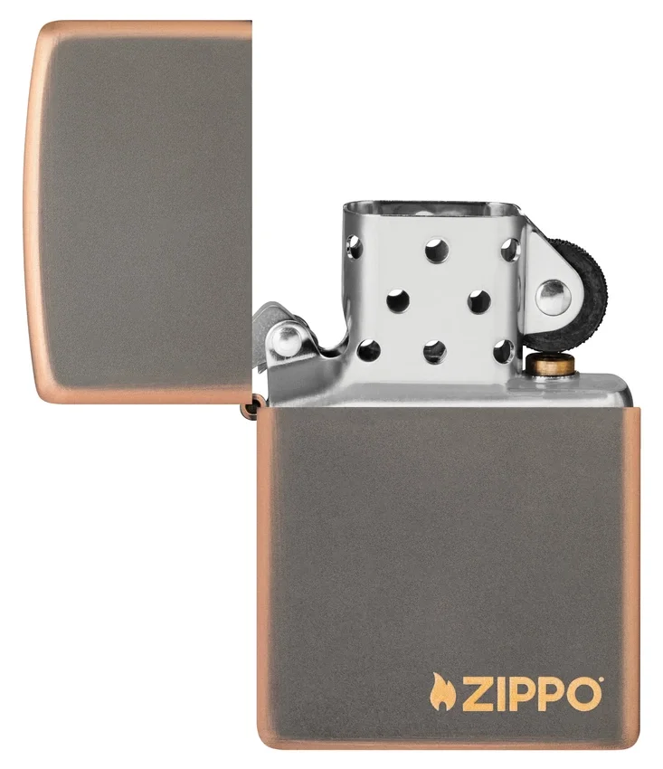 Logo Zippo en bronze rustique Logo Zippo en bronze rustique