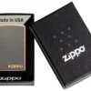 Logo Zippo en bronze rustique Logo Zippo en bronze rustique