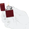 Logo Zippo Merlot Classic