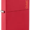 Logo Zippo rouge mat Classic