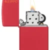Logo Zippo rouge mat Classic