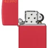 Logo Zippo rouge mat Classic