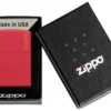 Logo Zippo rouge mat Classic