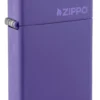 Logo Zippo Slim® violet mat