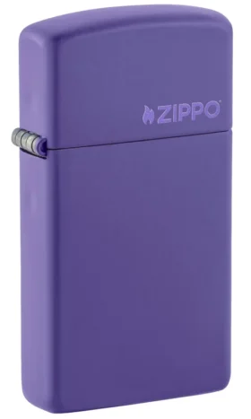Logo Zippo Slim® violet mat