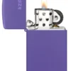 Logo Zippo Slim® violet mat