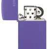 Logo Zippo Slim® violet mat