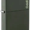 Logo Zippo vert mat Classic