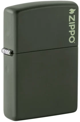 Logo Zippo vert mat Classic