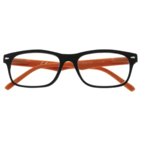 Lunettes de lecture à blocs de couleur – Orange