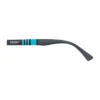 Lunettes de lecture à branches rayées – Bleu