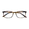 Lunettes de lecture carrées – Écaille