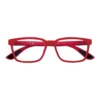 Lunettes de lecture Soft Touch Colorblock – Rouge