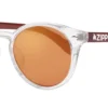 Lunettes de soleil rondes transparentes
