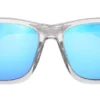 Lunettes de soleil transparentes angulaires