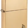 Modèle Armor® en High Polish Brass avec motif de flamme