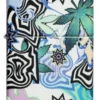 Motif abstrait représentant du cannabis