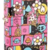 Motif abstrait Zippo