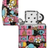 Motif abstrait Zippo