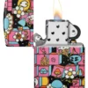Motif abstrait Zippo