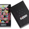 Motif abstrait Zippo