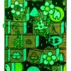 Motif abstrait Zippo