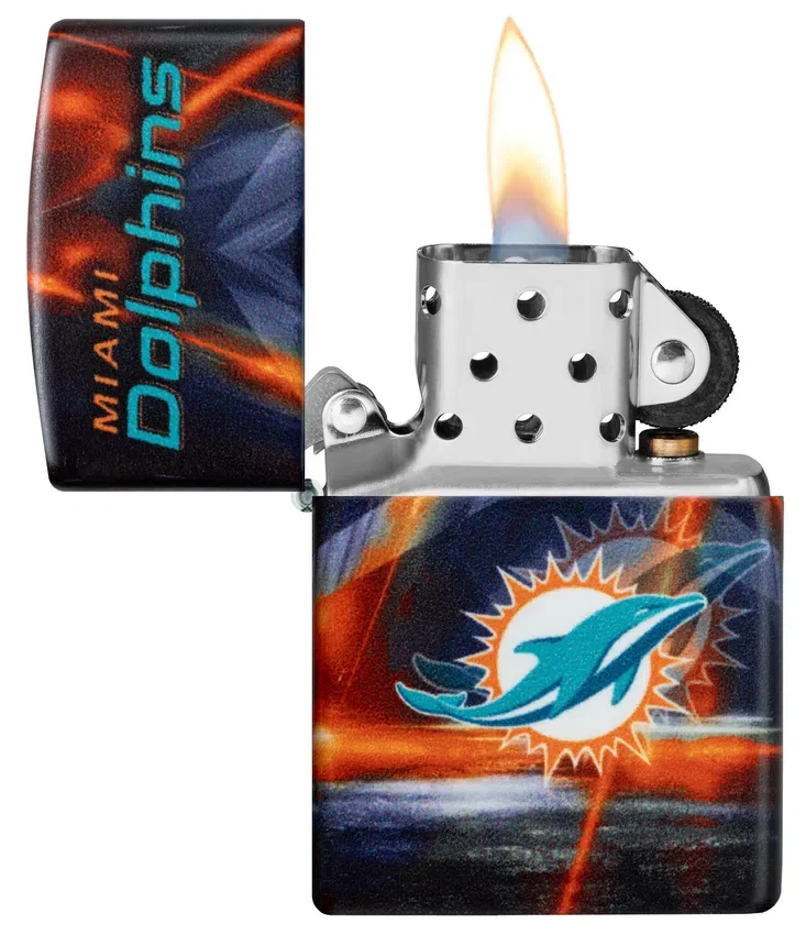 Motif aux couleurs de l’équipe des Miami Dolphins de la NFL Motif aux couleurs de l’équipe des Miami Dolphins de la NFL