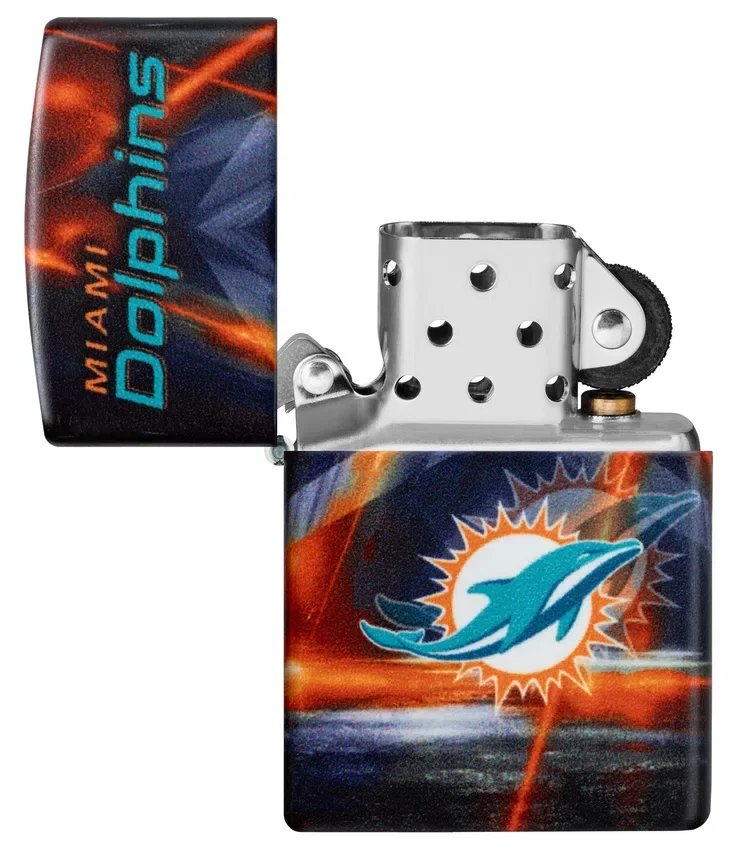 Motif aux couleurs de l’équipe des Miami Dolphins de la NFL Motif aux couleurs de l’équipe des Miami Dolphins de la NFL