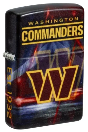 Motif aux couleurs de l’équipe des Washington Commanders de la NFL