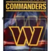 Motif aux couleurs de l’équipe des Washington Commanders de la NFL Motif aux couleurs de l’équipe des Washington Commanders de la NFL