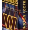 Motif aux couleurs de l’équipe des Washington Commanders de la NFL Motif aux couleurs de l’équipe des Washington Commanders de la NFL
