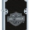 Motif « Bar and Shield » Harley-Davidson® en fibre de carbone