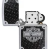 Motif « Bar and Shield » Harley-Davidson® en fibre de carbone