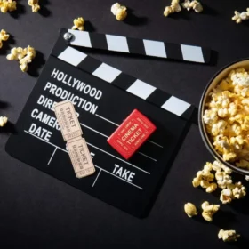 Motif « billet de cinéma »