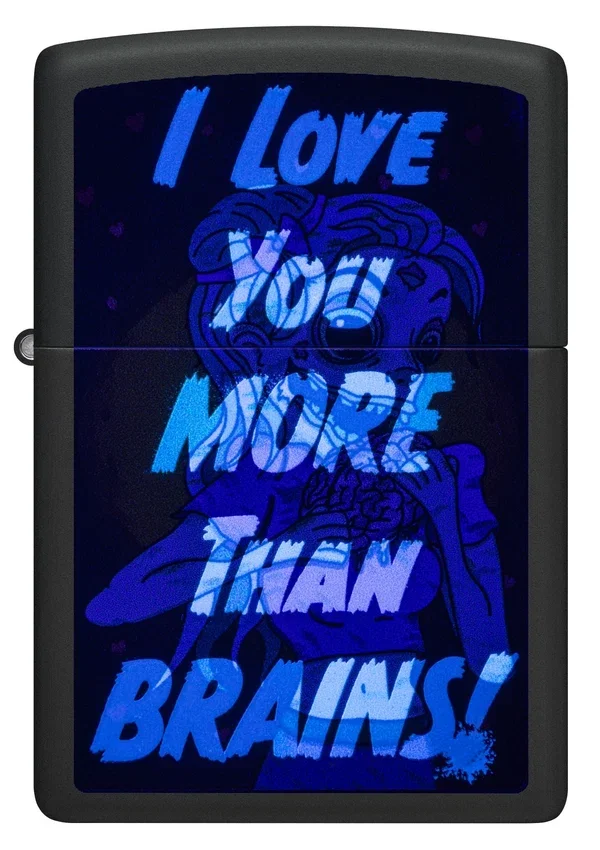 Motif « Brainiac » sous lumière noire Motif « Brainiac » sous lumière noire