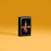 Motif « Burning Violin » de Def Leppard