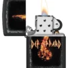 Motif « Burning Violin » de Def Leppard