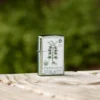 Motif cannabis vert hautement poli