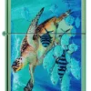 Motif « Caravan » de Guy Harvey représentant une tortue imbriquée
