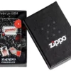 Motif « Carnet zippo »