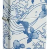Motif « carpes koï » en porcelaine Motif « carpes koï » en porcelaine